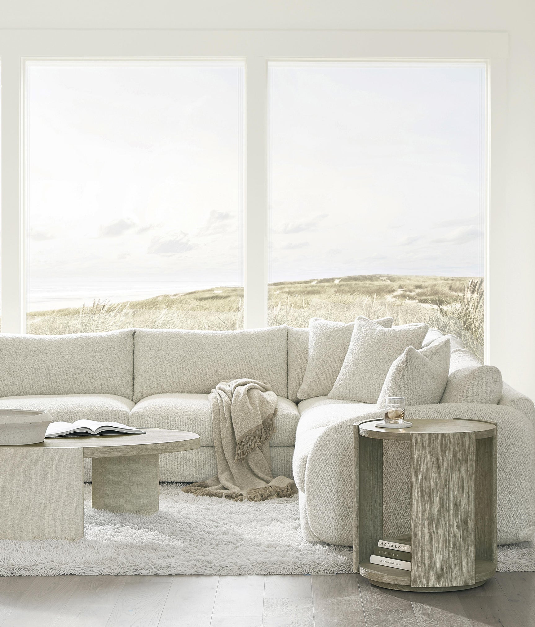 Arcadia Clay Side Table - Ornate Home