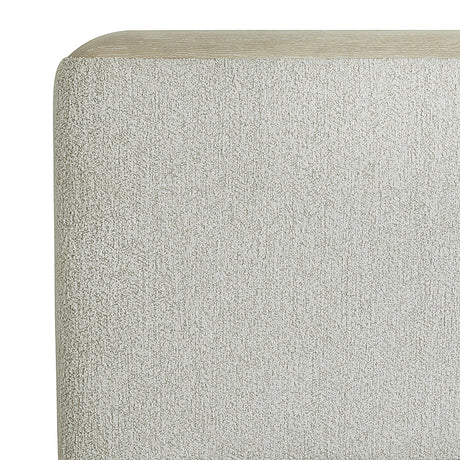 Arcadia Clay/White/Cream Panel King Bed - Ornate Home