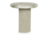 Arcadia Kalta Faux Stone/Clay Accent Table - Ornate Home
