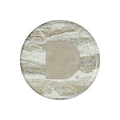 Arcadia Kalta Faux Stone/Clay Accent Table - Ornate Home