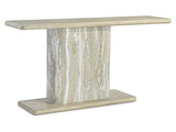 Arcadia Kalta Faux Stone/Clay Console Table - Ornate Home
