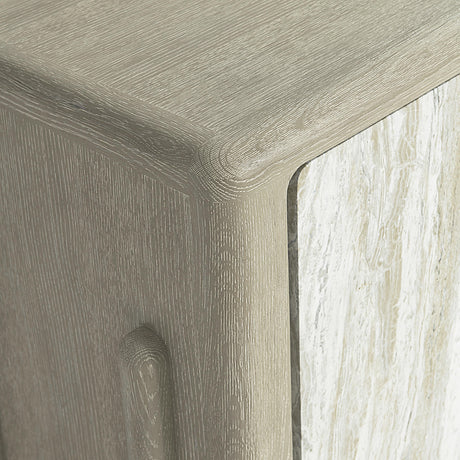 Arcadia Kalta Faux Stone/Clay Entertainment Credenza - Ornate Home