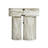 Arcadia Kalta Faux Stone Nightstand - Ornate Home