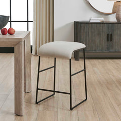 Arcane Ecru Counter Stool - Ornate Home