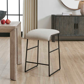 Arcane Ecru Counter Stool - Ornate Home
