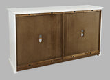 Archdale Antique White 4 Door Accent Cabinet - Ornate Home