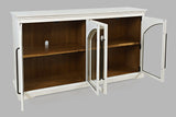 Archdale Antique White 4 Door Accent Cabinet - Ornate Home