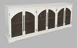 Archdale Antique White 6 Door Accent Cabinet - Ornate Home