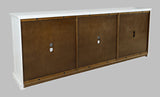 Archdale Antique White 6 Door Accent Cabinet - Ornate Home