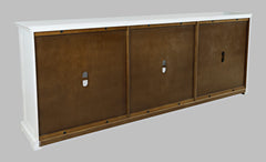 Archdale Antique White 6 Door Accent Cabinet - Ornate Home