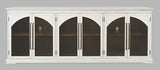 Archdale Antique White 6 Door Accent Cabinet - Ornate Home