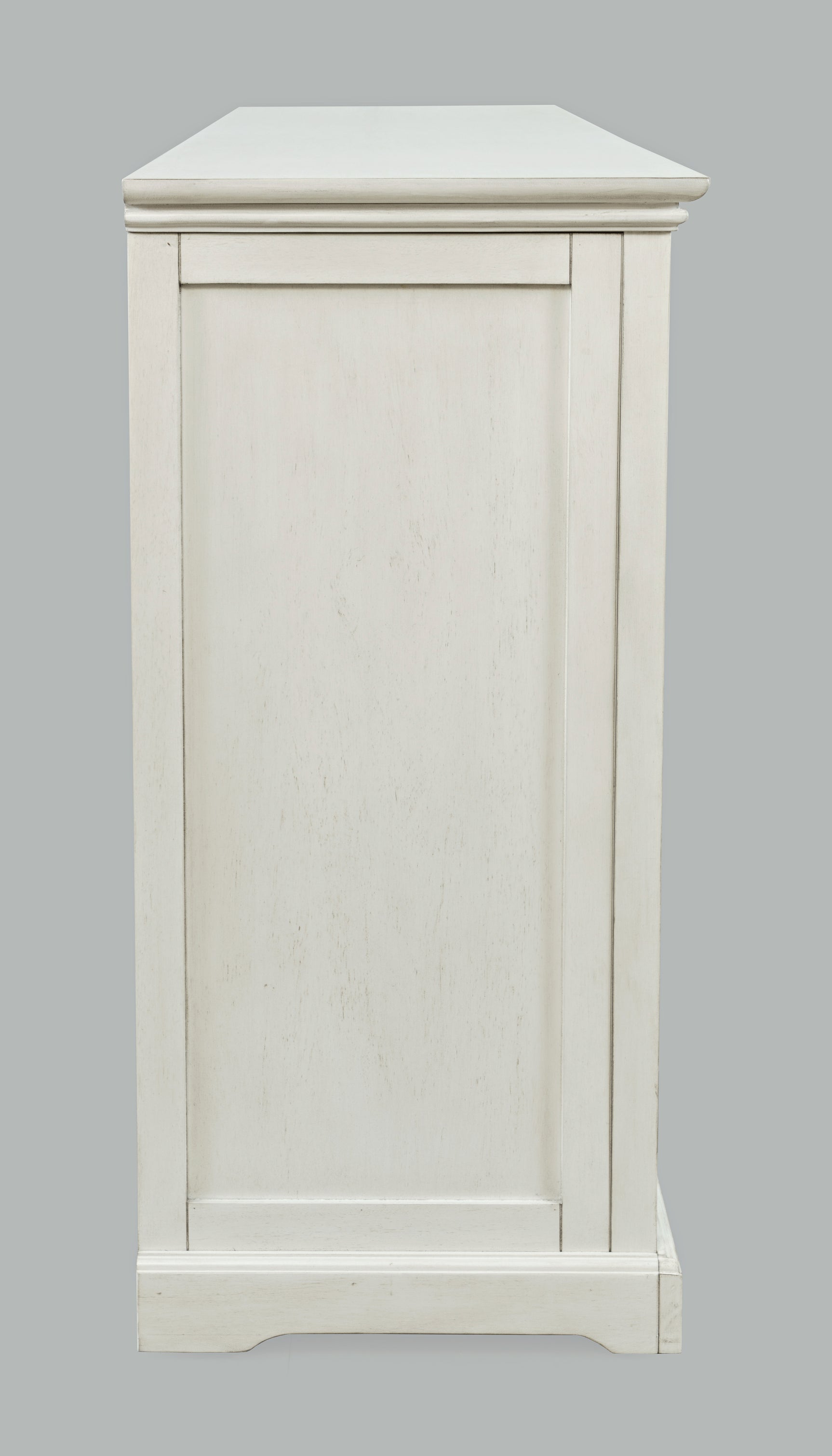 Archdale Antique White Four Door Accent Cabinet - Ornate Home