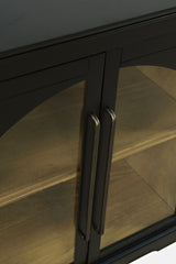 Archdale Black 2 Door Accent Cabinet - Ornate Home