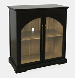 Archdale Black 2 Door Accent Cabinet - Ornate Home
