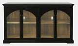 Archdale Black 4 Door Accent Cabinet - Ornate Home