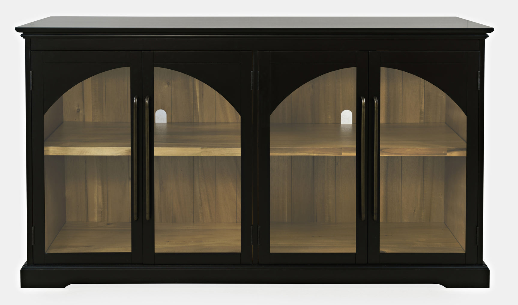Archdale Black 4 Door Accent Cabinet - Ornate Home