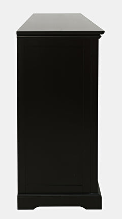 Archdale Black 4 Door Accent Cabinet - Ornate Home