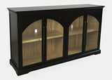 Archdale Black 4 Door Accent Cabinet - Ornate Home