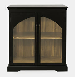 Archdale Black Two Door Accent Cabinet - Ornate Home