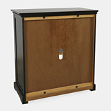 Archdale Black Two Door Accent Cabinet - Ornate Home
