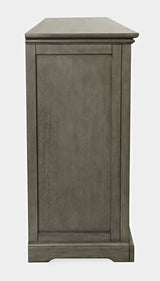 Archdale Grey 4 Door Accent Cabinet - Ornate Home