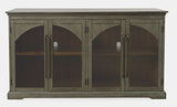 Archdale Grey 4 Door Accent Cabinet - Ornate Home