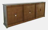 Archdale Grey 6 Door Accent Cabinet - Ornate Home