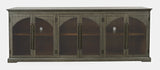 Archdale Grey Six Door Accent Cabinet - Ornate Home