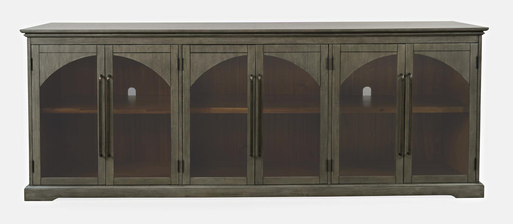 Archdale Grey Six Door Accent Cabinet - Ornate Home