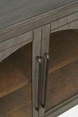 Archdale Grey Six Door Accent Cabinet - Ornate Home