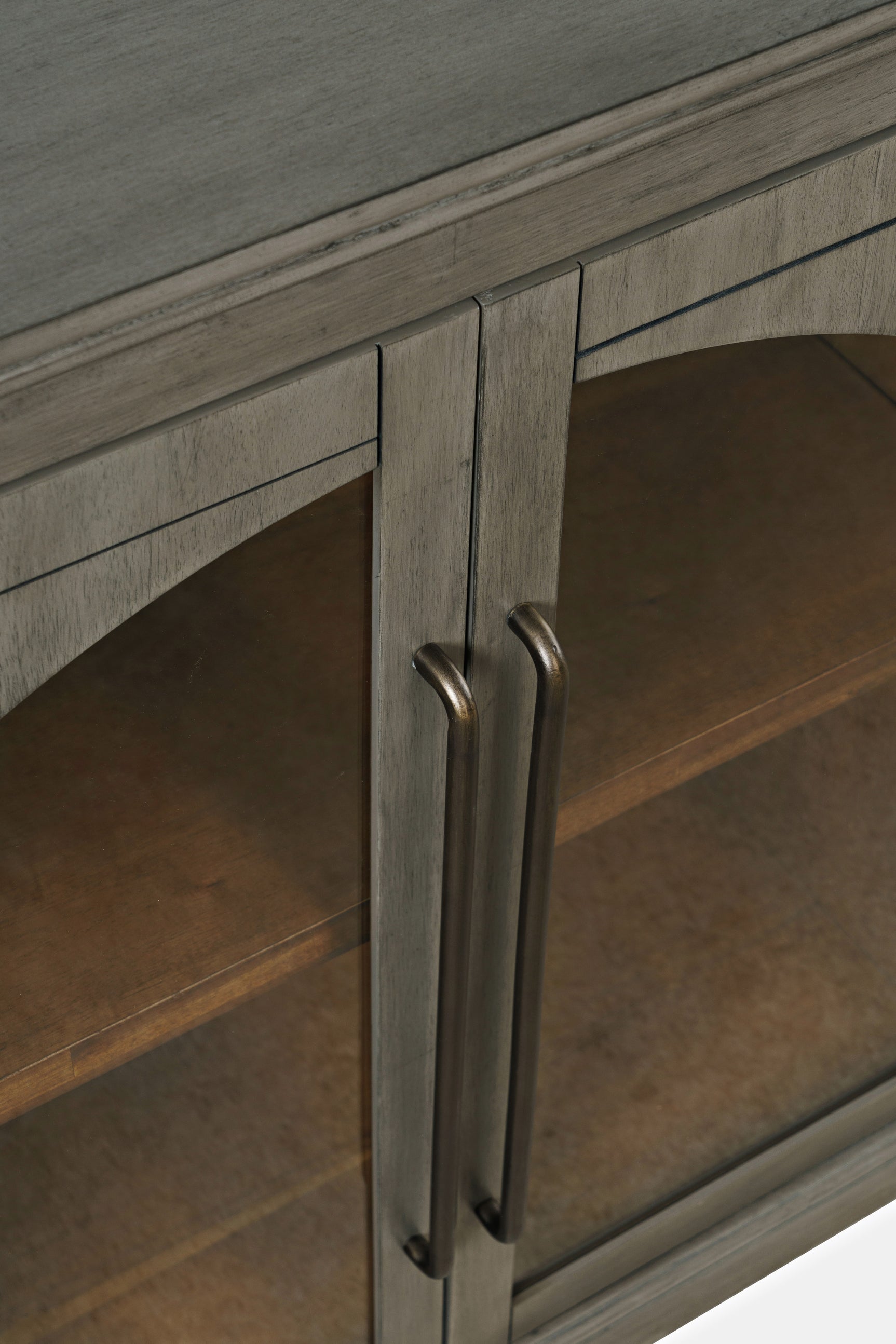 Archdale Grey Six Door Accent Cabinet - Ornate Home