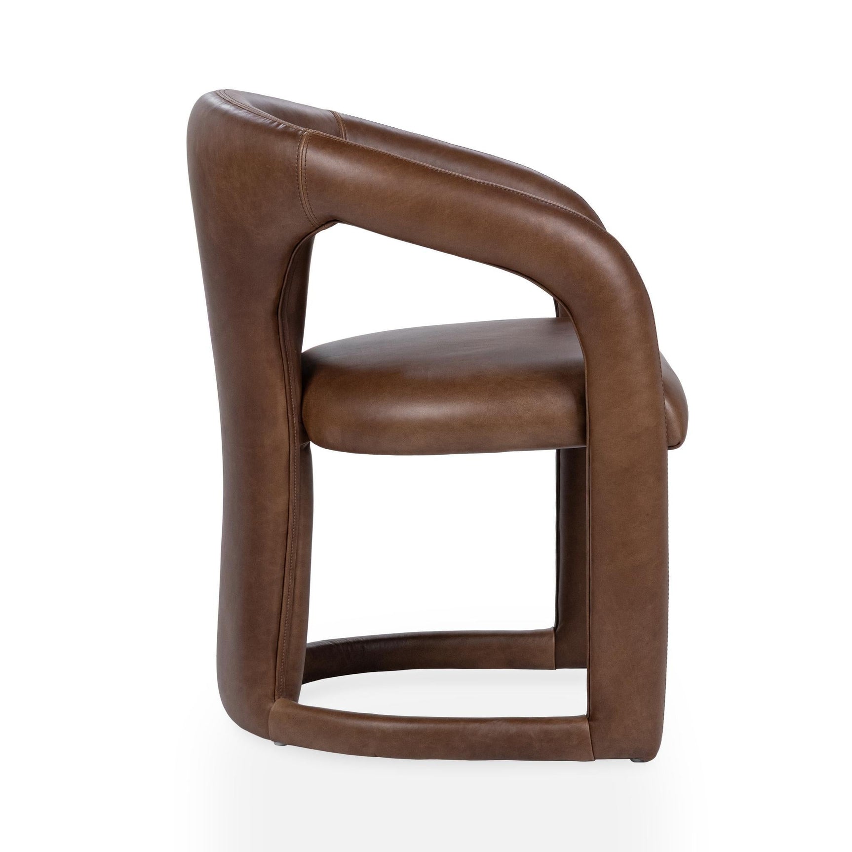 Archie Bison Brown Dining Chair - Ornate Home