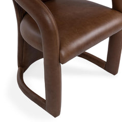 Archie Bison Brown Dining Chair - Ornate Home