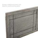 Archie Gray Wood Full Headboard - Ornate Home