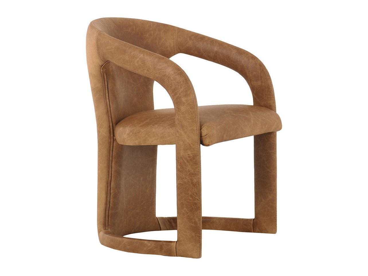 Archie Maple Brown Dining Chair - Ornate Home