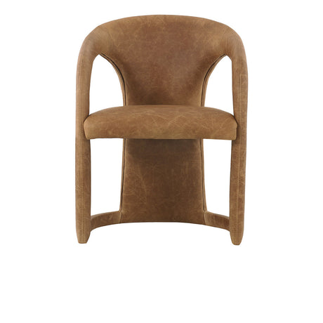 Archie Maple Brown Dining Chair - Ornate Home