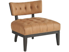 Archie Sandstone/Black Chair - Ornate Home