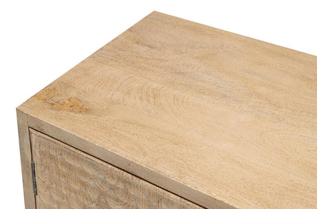 Archie Tan Four Door Sideboard - Ornate Home