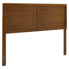 Archie Walnut Wood King Headboard - Ornate Home