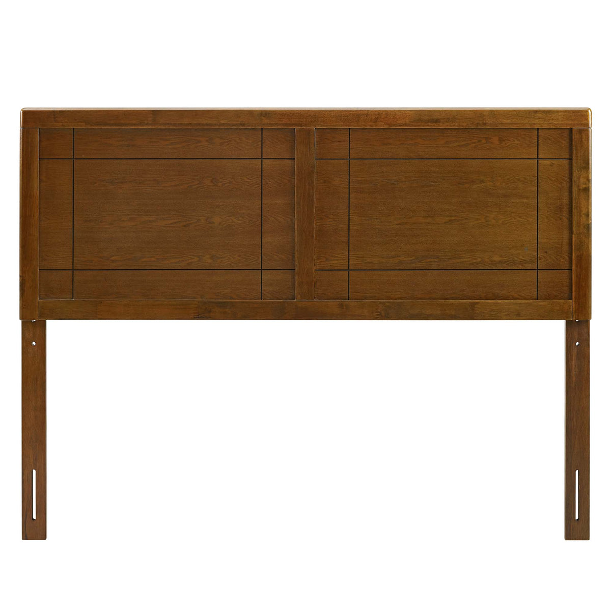 Archie Walnut Wood Queen Headboard - Ornate Home