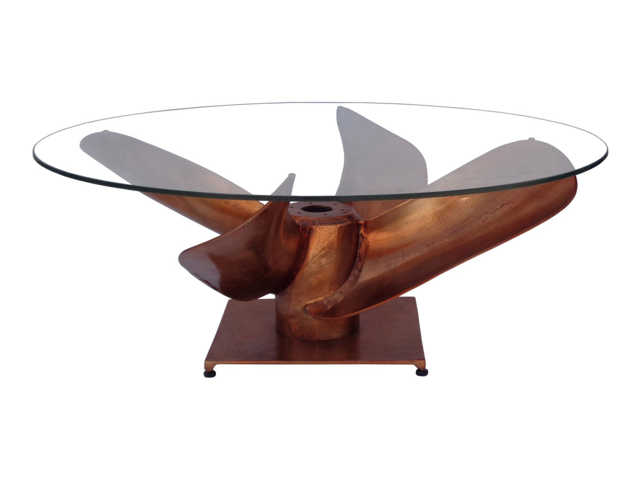 Archimedes Copper Coffee Table - Ornate Home