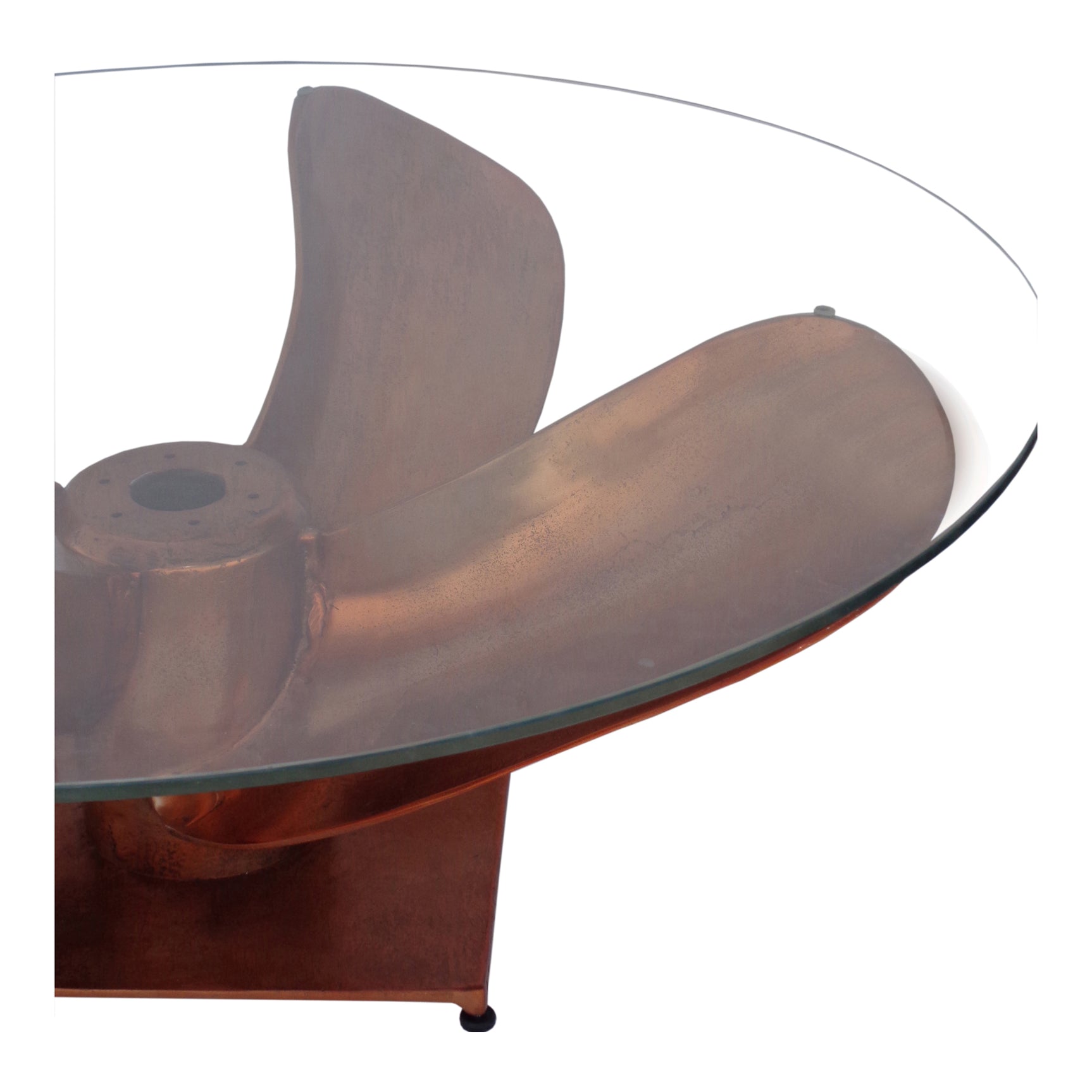 Archimedes Copper Coffee Table - Ornate Home