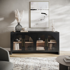 Archimedes Ebony Oak 60 Console - Ornate Home