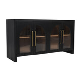 Archimedes Ebony Oak 60 Console - Ornate Home
