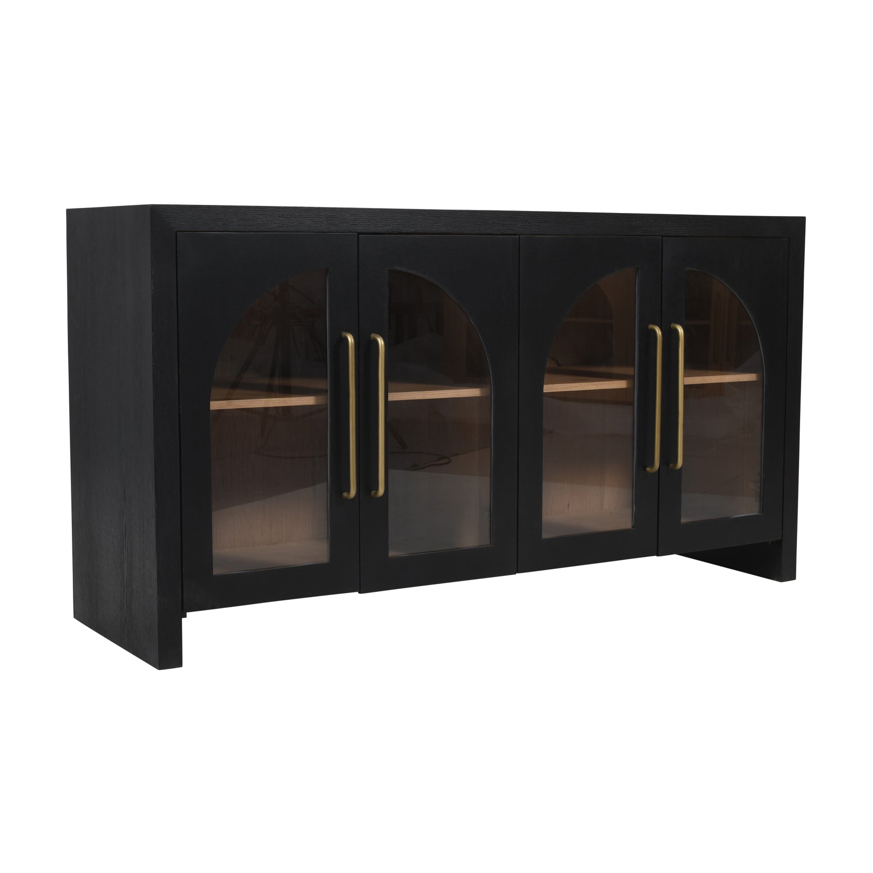 Archimedes Ebony Oak 60 Console - Ornate Home