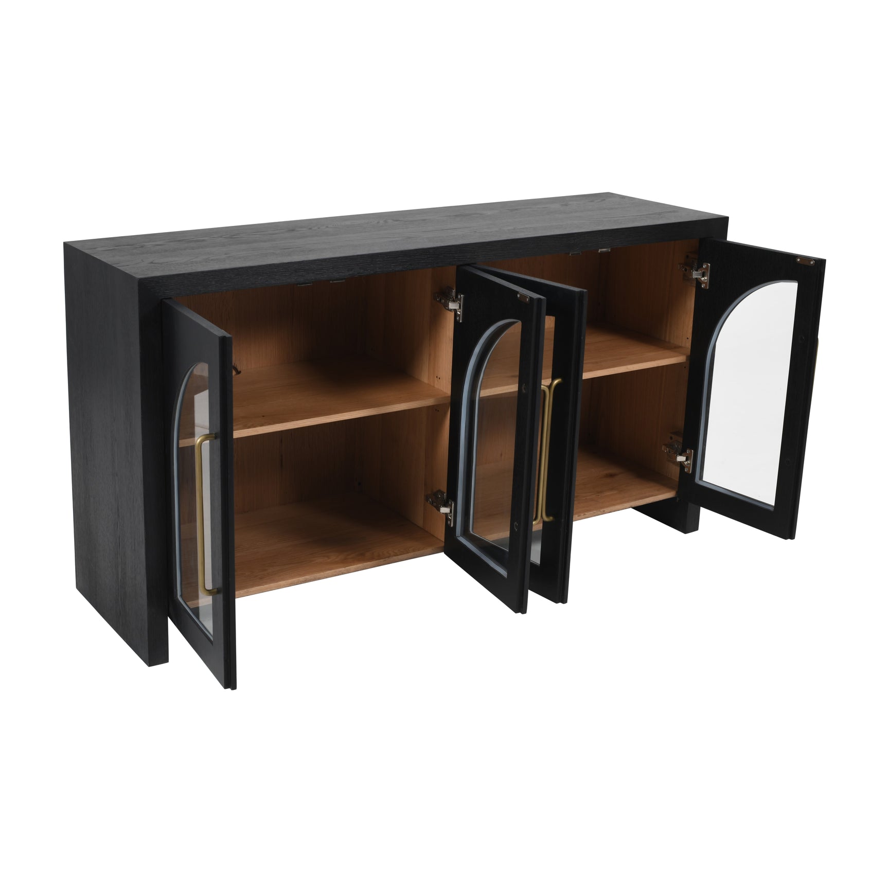 Archimedes Ebony Oak 60 Console - Ornate Home