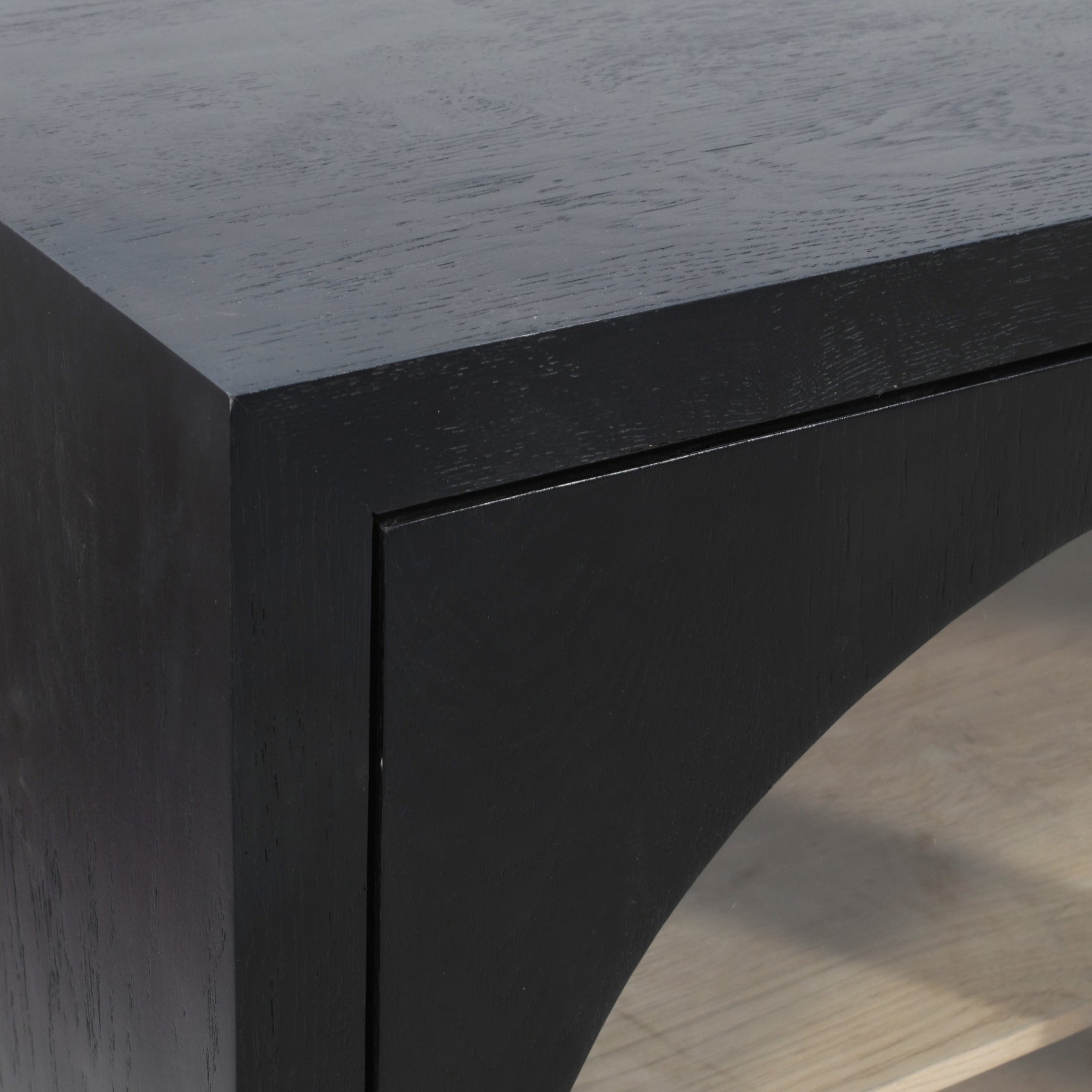 Archimedes Ebony Oak 70 Console - Ornate Home