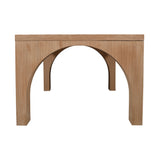 Archimedes Natural/Black Dining Table w/ 4 Fitz - Ornate Home