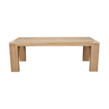 Archimedes Natural/Black Dining Table w/ 4 Fitz - Ornate Home