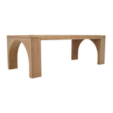 Archimedes Natural/Black Dining Table w/ 6 Fitz - Ornate Home